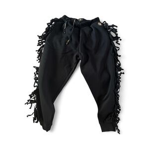 Ariat Black Fringe Jogger Pants
